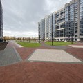 Квадрат 200х200 ганит красный с черным